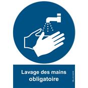 Lavage de mains obligatoire